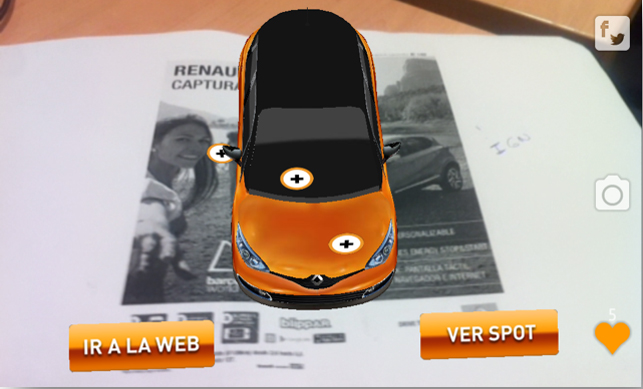Renault Blippar Realidad Aumentada