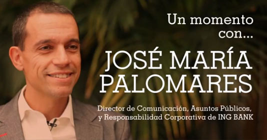 José María Palomares, Director de Comunicación de ING Bank, nos detalla la ... - Jose-maria-palomares