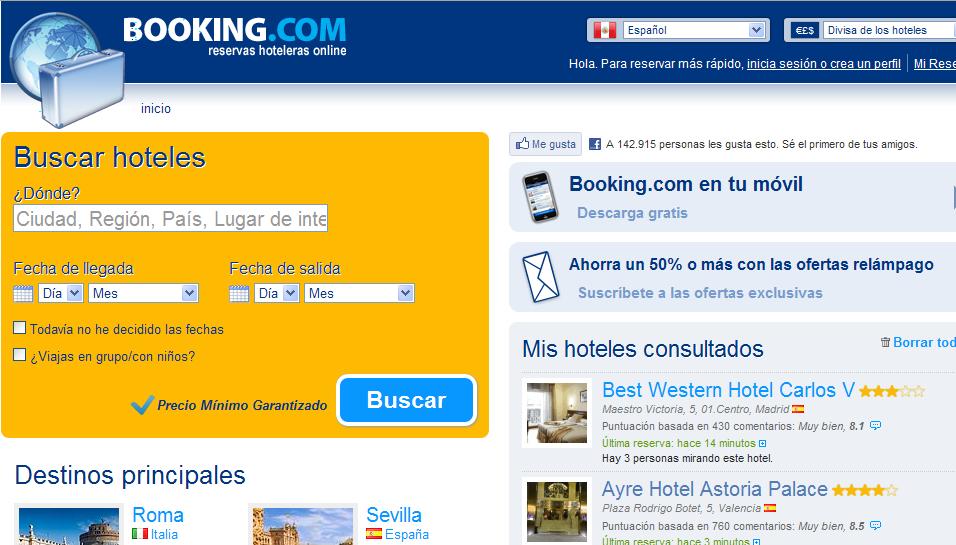consumer journey booking