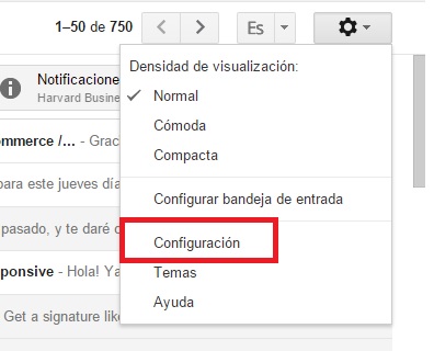 gmail configuracion