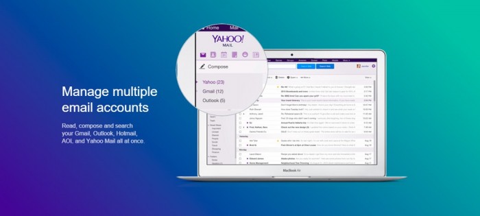 Gmail con Yahoo Mail