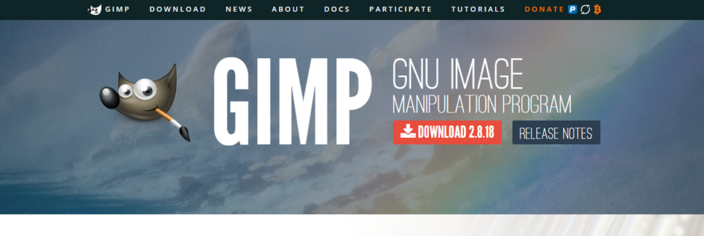 GIMP editor de foto