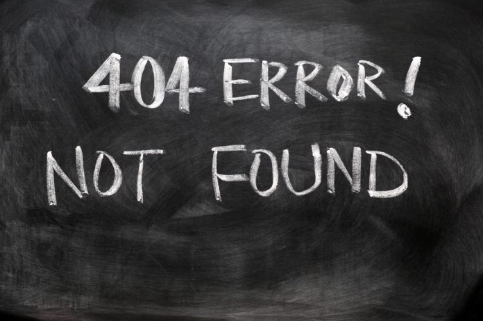 pagina error 404