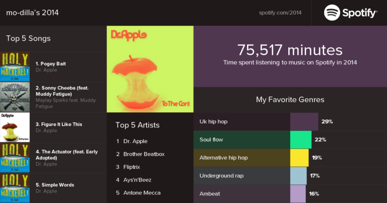 Year in Music de Spotify te resume cómo ha sido tu año musical